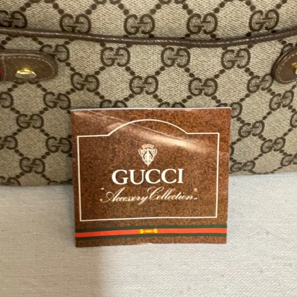 Gucci vintage GG Supreme Web Sherry Line Shoulder Bag - Picture 16 of 16
